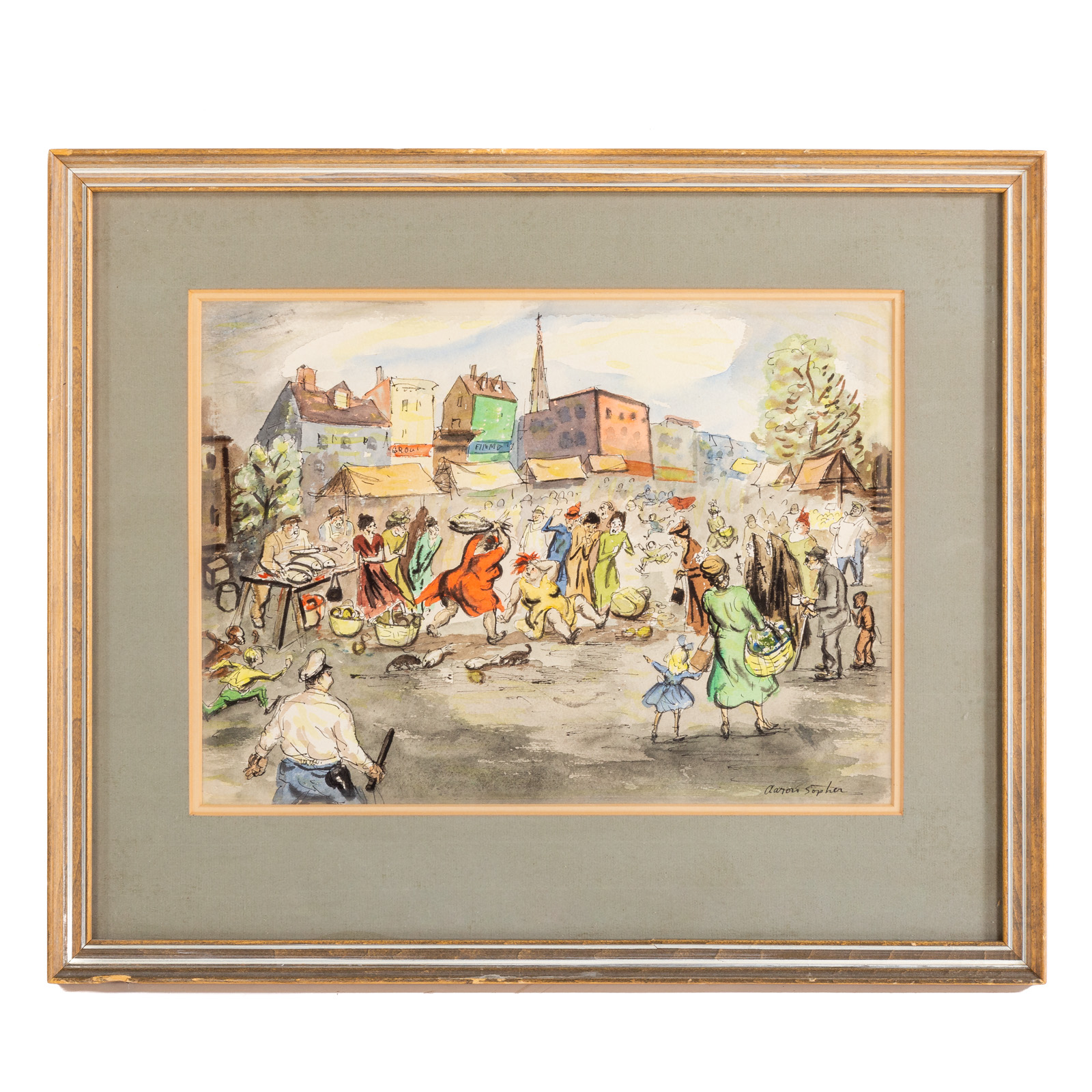 AARON SOPHER. "FIGHT AT THE