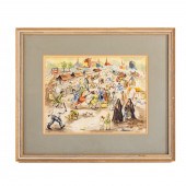 AARON SOPHER. "MARKET BRAWL,"