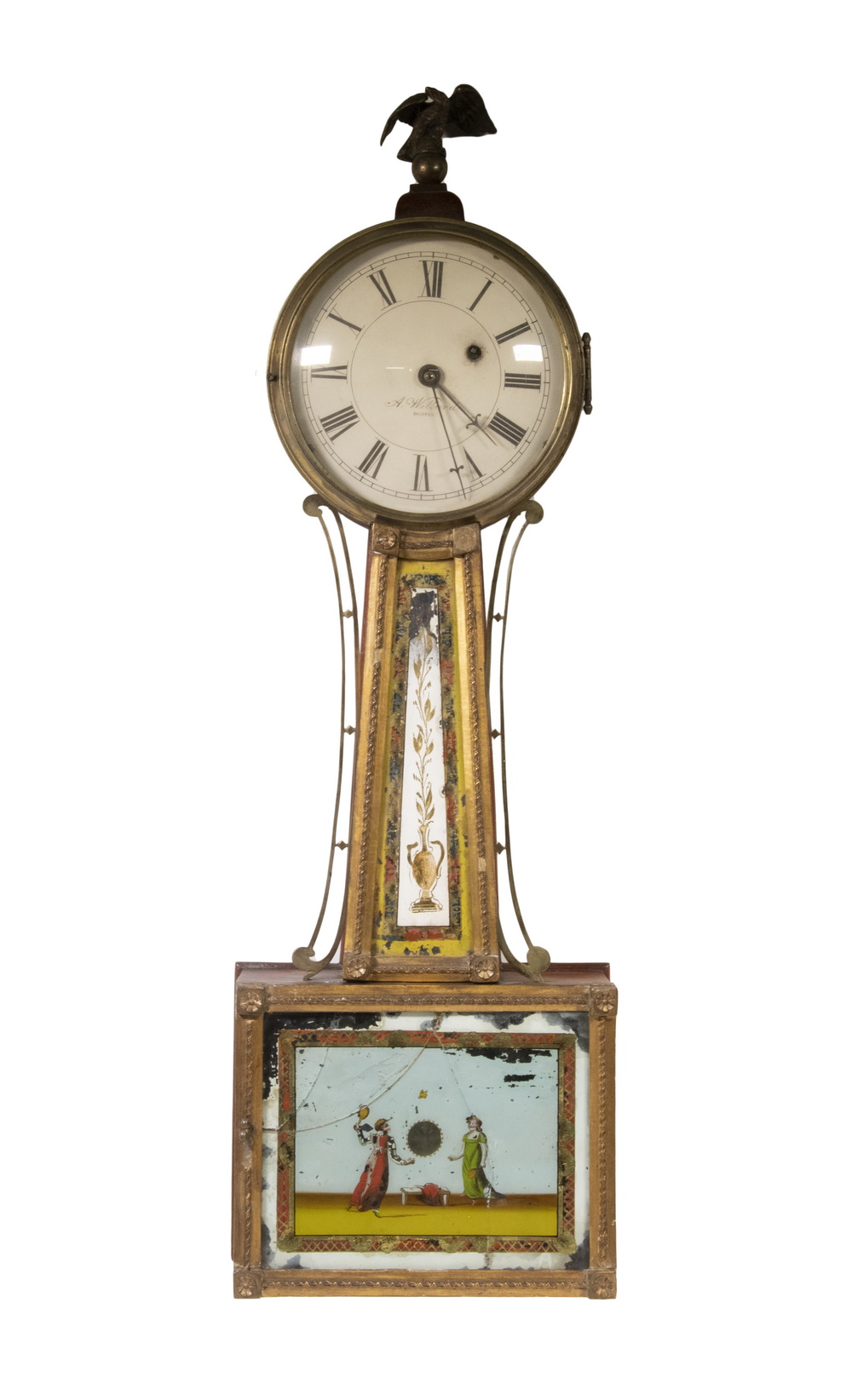AARON WILLARD, JR. BANJO CLOCK