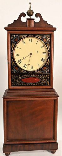AARON WILLARD MAHOGANY SHELF