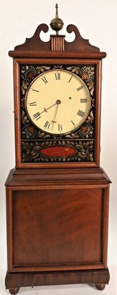 AARON WILLARD MAHOGANY SHELF C