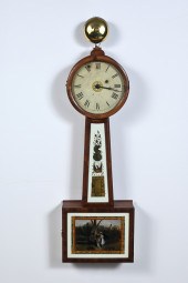 AARON WILLARD STYLE BANJO CLOC