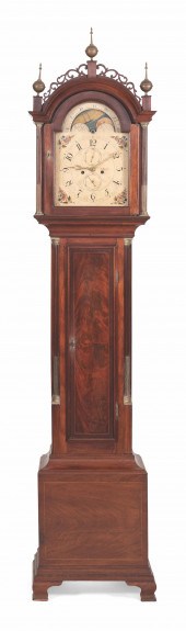 AARON WILLARD TALL-CASE CLOCK