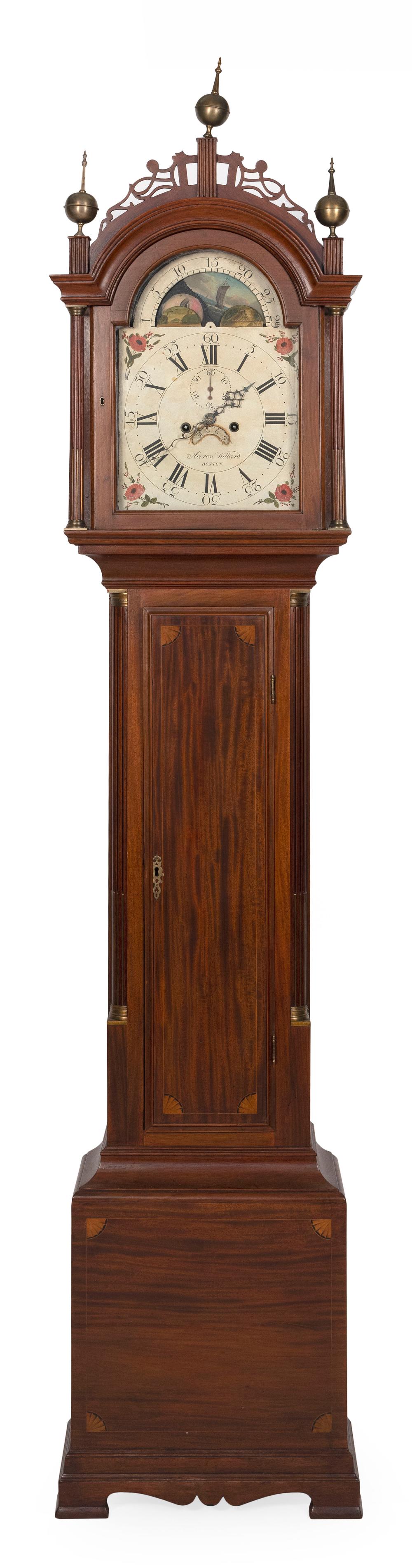 AARON WILLARD TALL-CASE CLOCK