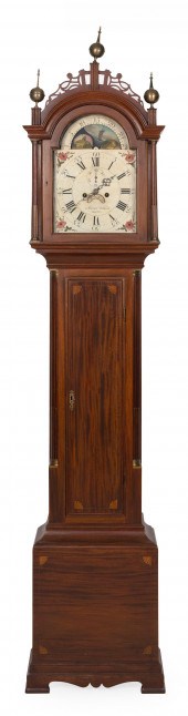 AARON WILLARD TALL-CASE CLOCK