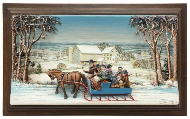 AARON ZOOK (D.2003) FOLK ART