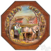 AARON ZOOK, PAINTED DIORAMA<br