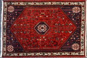 ABADEH RUG, 4 FT 10 IN X 3 FT