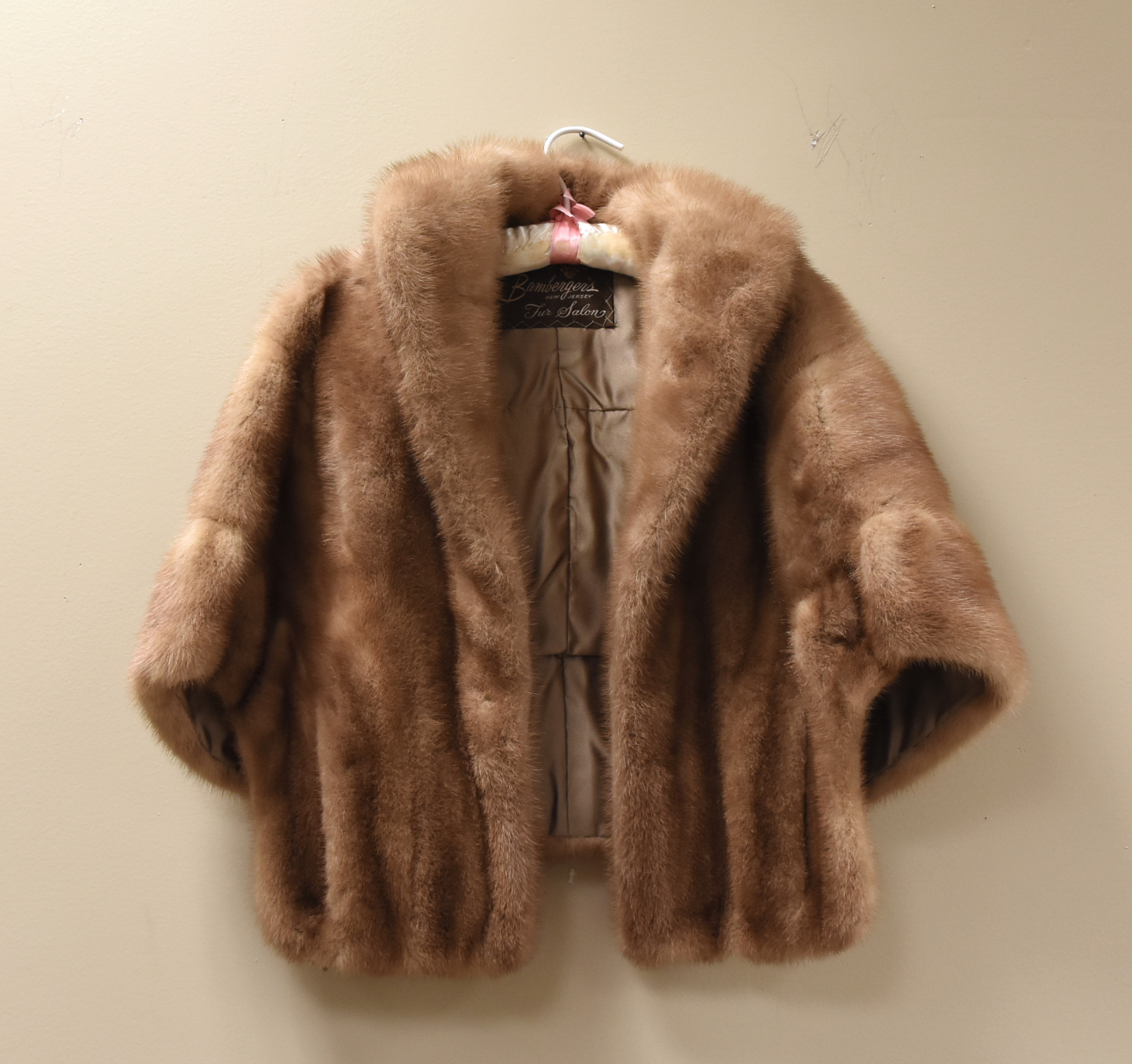 A"BAMBERGER`S FUR SALON" MINK FUR