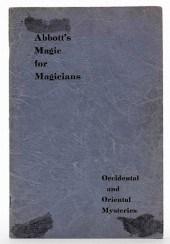 ABBOTT, PERCY. ABBOTT'S MAGIC