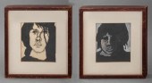 ABBY SHAHN SELF PORTRAITS INK