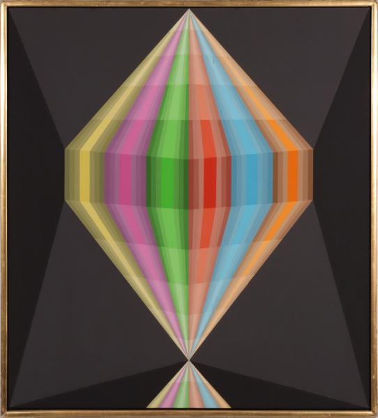 ABE ROTHSTEIN (1908-1999) OP ART