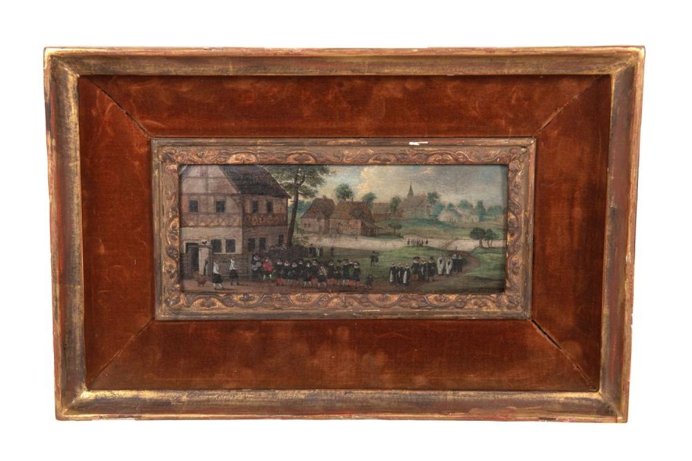 ABEL GRIMMER: "THE PROCESSION"oil