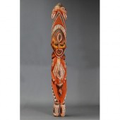 Abelam Figure with birds adorn