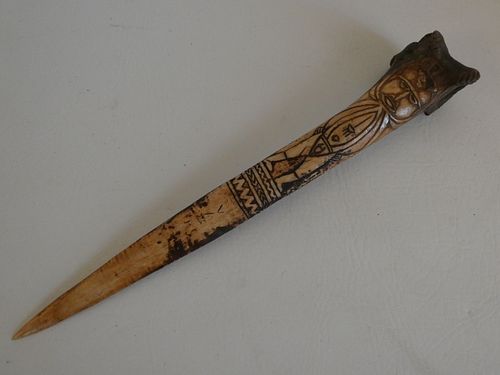 ABELAM TRIBE BONE DAGGERAbelam