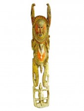 Abelam tribe  New Guinea  pier