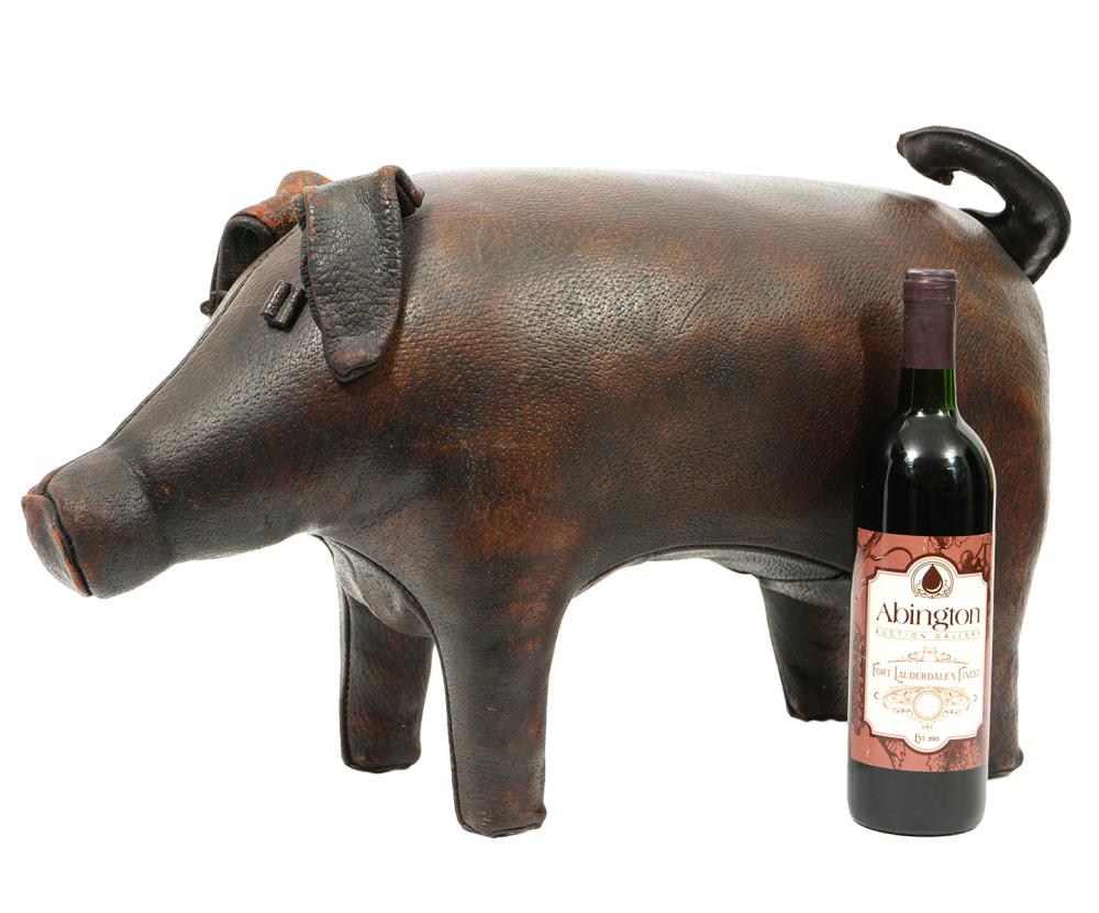 ABERCROMBIE LEATHER PIG BY