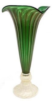 ABIGAILS GREEN & CLEAR ART GLA