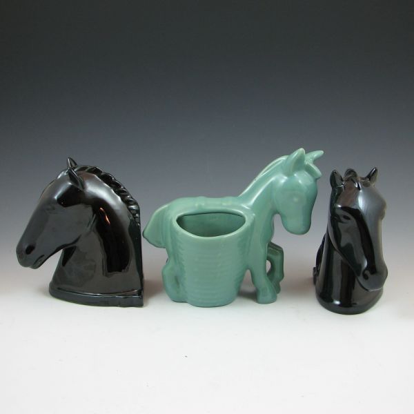 Abingdon donkey planter pair or