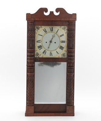 Abner Jones Mirror Shelf Clock