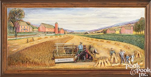 ABNER ZOOK, PAINTED DIORAMAAbner