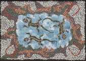 ABORIGINAL ACRYLIC ON CANVAS,
