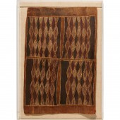 ABORIGINAL BARK PAINTING,  EX