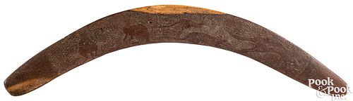 ABORIGINAL BOOMERANG, 19TH