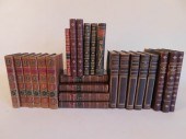 ABOUT 32 ASSORTED LEATHER BOOK
