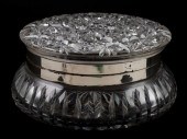 ABP CUT GLASS DRESSER BOX, STE