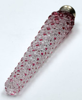 ABP CUT GLASS RUSSIAN RED-CLEA