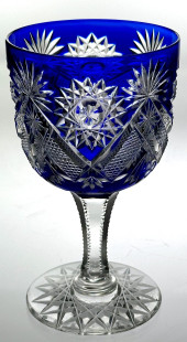ABP CUT GLASS WINE STEM J. HOA