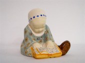 A.B.Quimper figure of a young