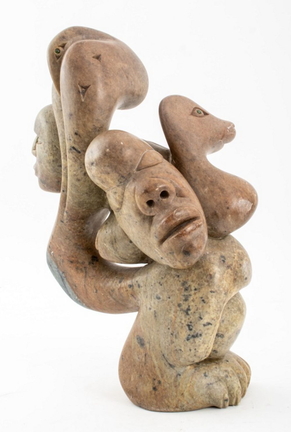 ABRAHAM ANGHIK RUBEN CARVED STONE