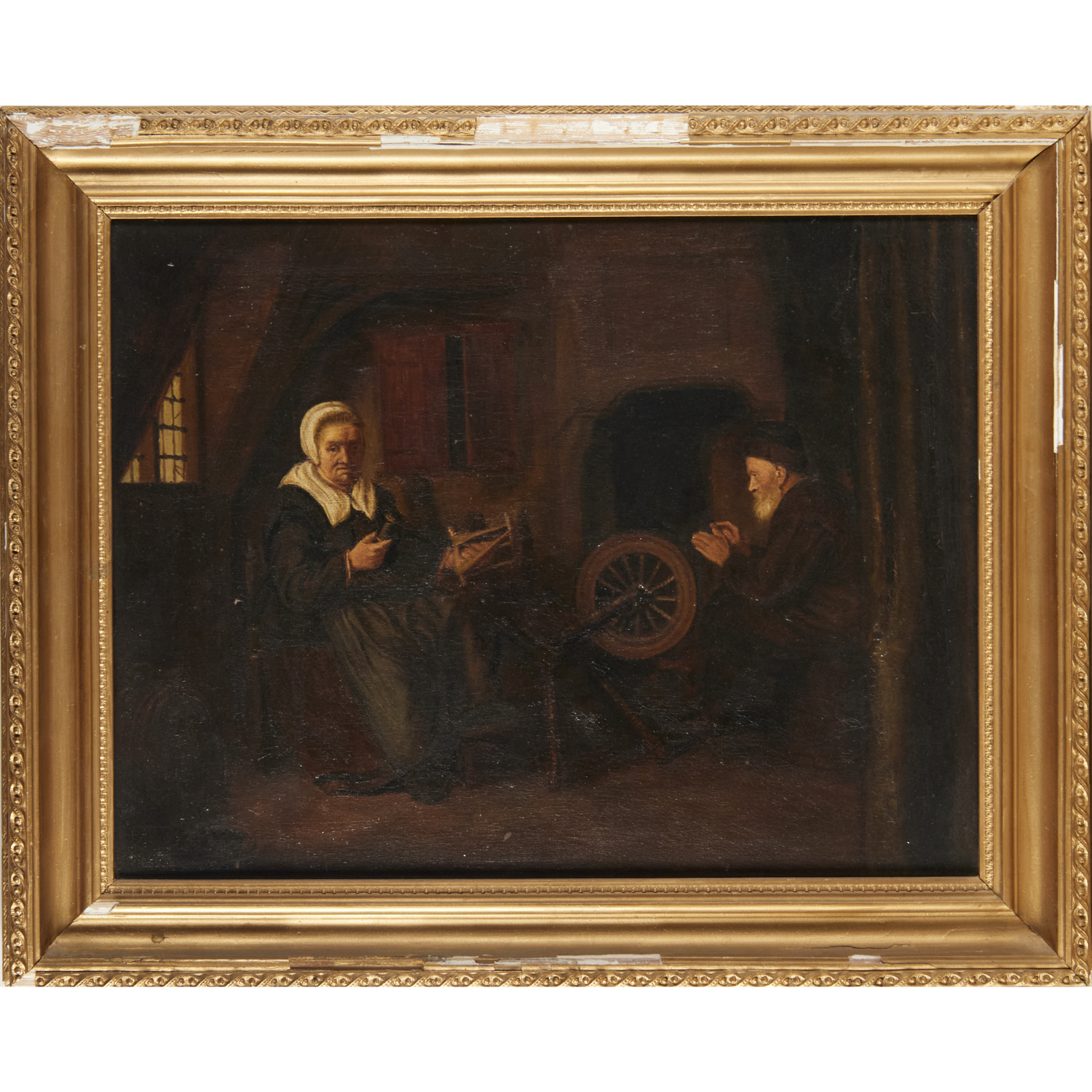 ABRAHAM DE PAPE (AFTER), OIL ON