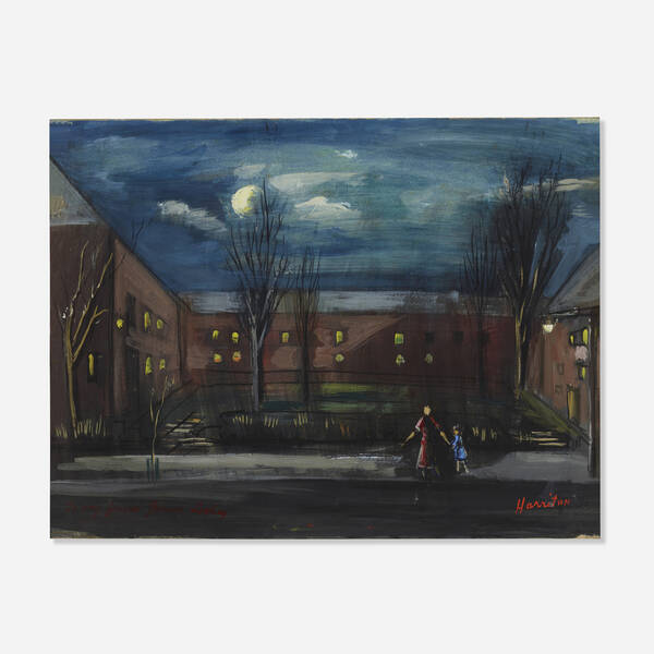 Abraham Harriton 1893–1986. Night