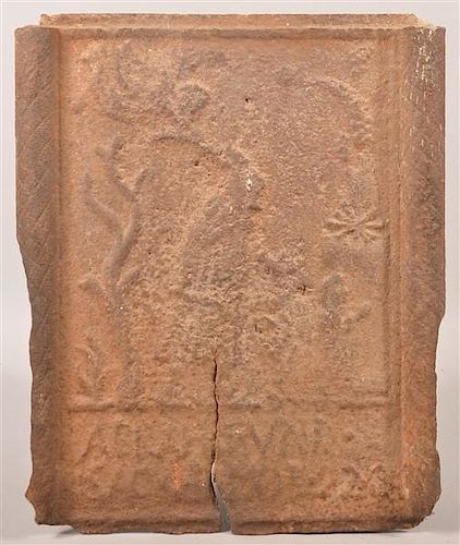ABRAHAM & ISAAC CAST IRON STOVE