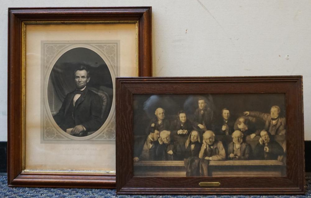 ABRAHAM LINCOLN AND GENTLEMEN OF
