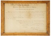 ABRAHAM LINCOLN: AUTOGRAPHED D