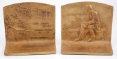 ABRAHAM LINCOLN BOOKENDS, CIRC