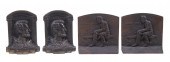 ABRAHAM LINCOLN BRONZE BOOKEND