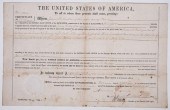 [ABRAHAM LINCOLN] DOCUMENT SIG