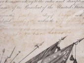 ABRAHAM LINCOLN, DS AS PRESIDE