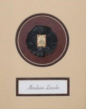 ABRAHAM LINCOLN FRAMED MOURNIN