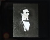 ABRAHAM LINCOLN GLASS POSITIVE