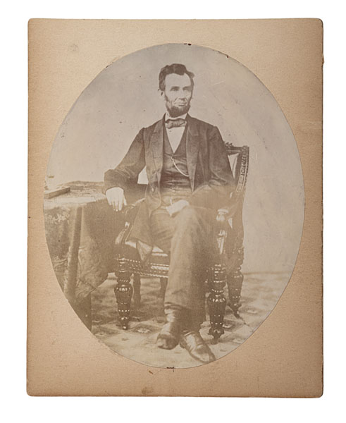 Abraham Lincoln Photograph by