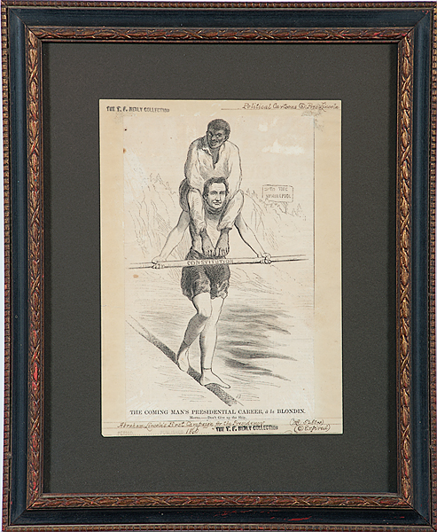 Abraham Lincoln Political Cartoon