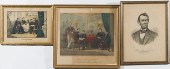 Abraham Lincoln Prints Lot of