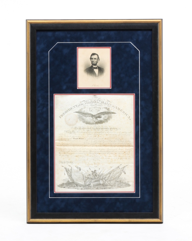 ABRAHAM LINCOLN SIGNATURE.
