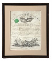 Abraham Lincoln Signed Preside